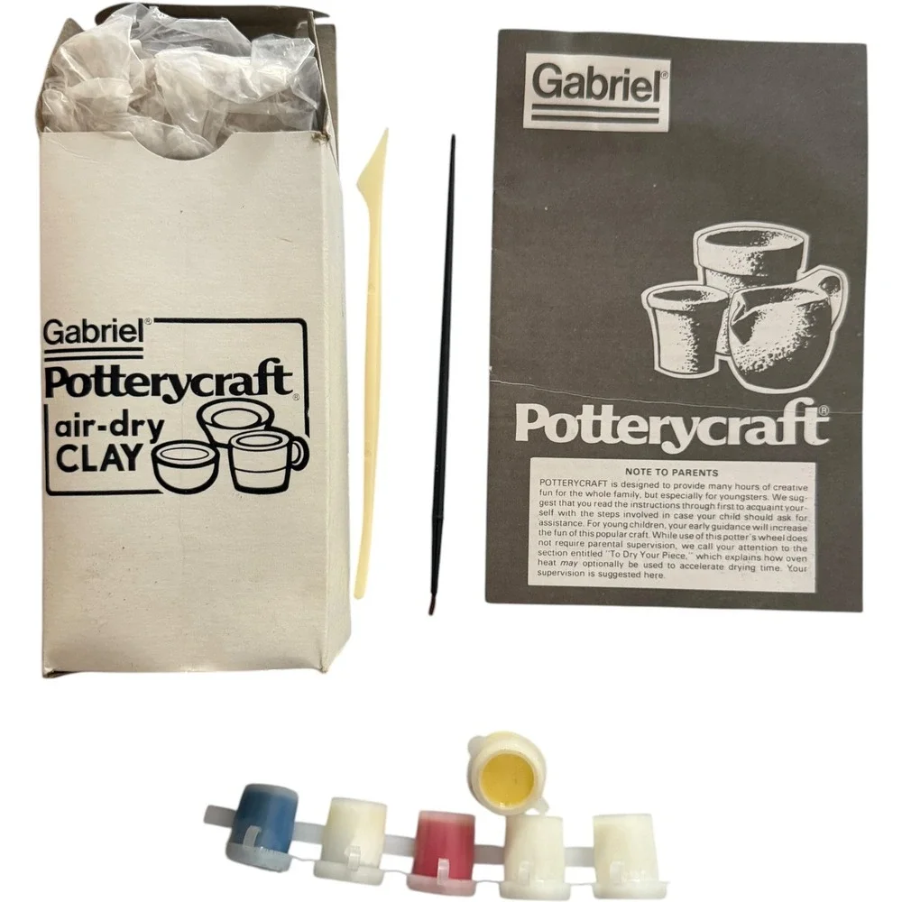 Gabriel‎ Potterycraft Motorized Potter's Wheel Vintage 38806 Tested Working 1977